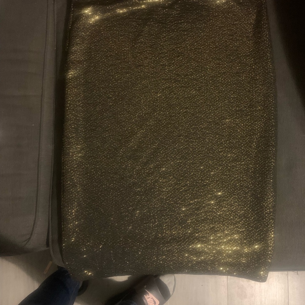 Elegant Gold Women's Skirt